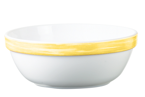 Arcoroc Brush Jaune Saladier empil. 14cm